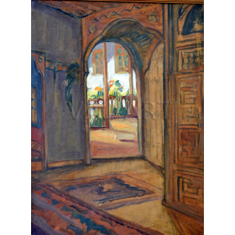 РЕПРОДУКЦИИ НА КАРТИНИ Карловски двор (1938)